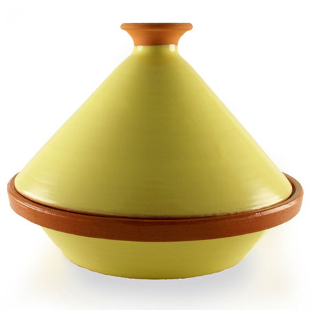 Tajine 30 cm geel