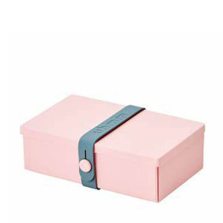 Lunchbox Uhmm pink met strap