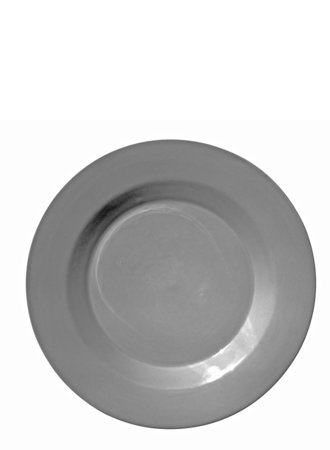 Servies Dik bord klein grijs