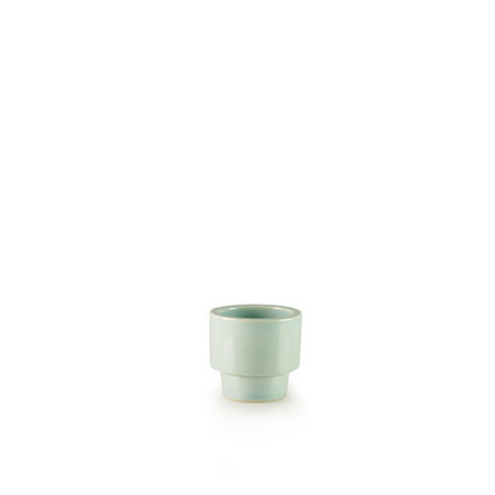 Servies Dik eierdop blauw
