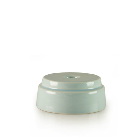Servies Dik kandelaar blauw