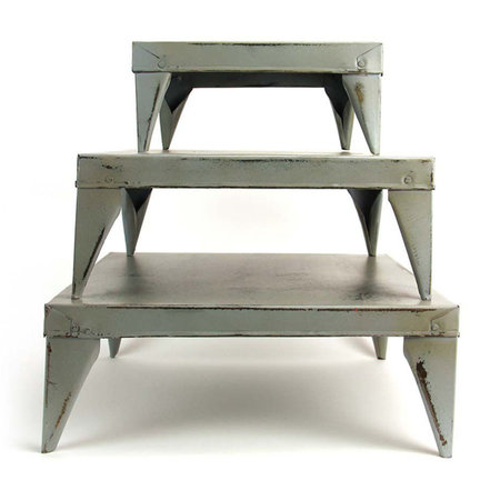 Tafeltje Rosie Grey 30 cm