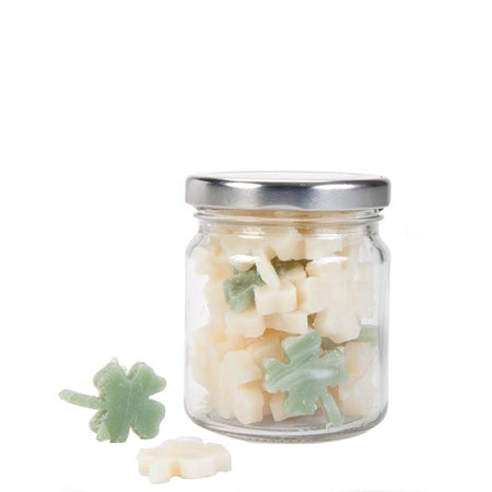 Zeep potje geluk klavertjes