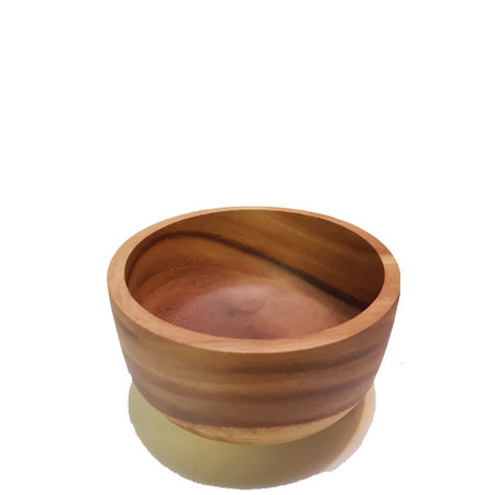 Schaal acacia rond 16,5cm Rustic