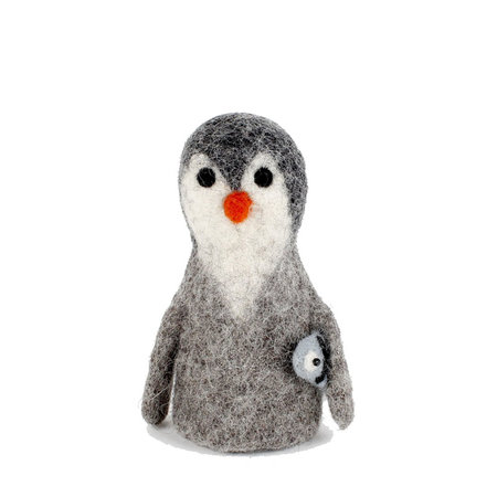 Kerst Eierwarmer pinguin vilt