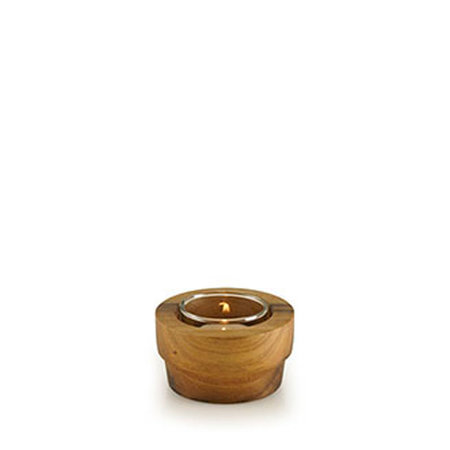 Waxinehouder acacia band 9x5cm