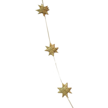 Slinger ster palmblad naturel goud