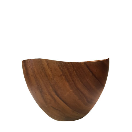 Schaal acacia rustic 25cm