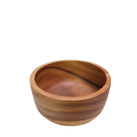 Schaal acacia rond 16,5cm Rustic