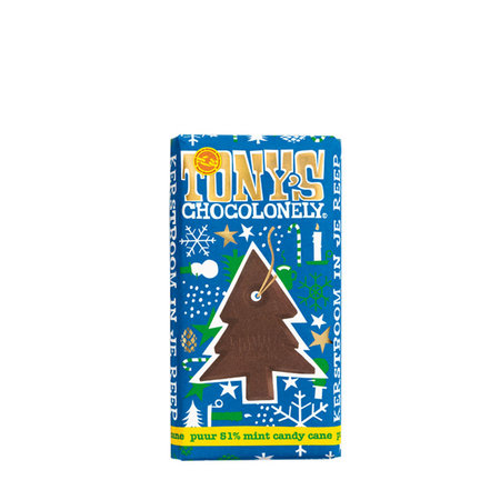 Kerstreep Tony puur candy cane