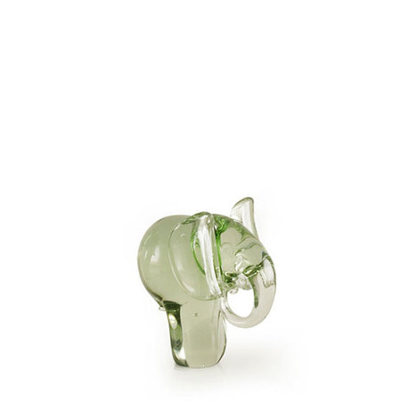 Olifant gerecycled glas L
