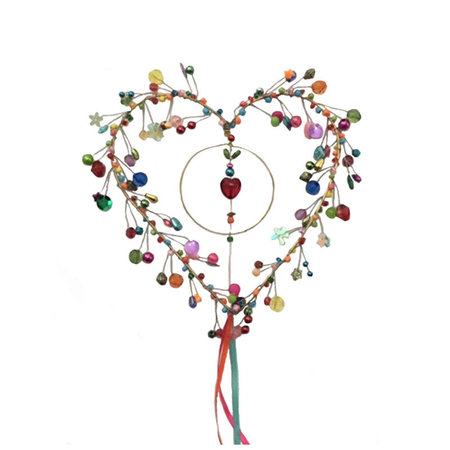 Beschermhart draad en kralen