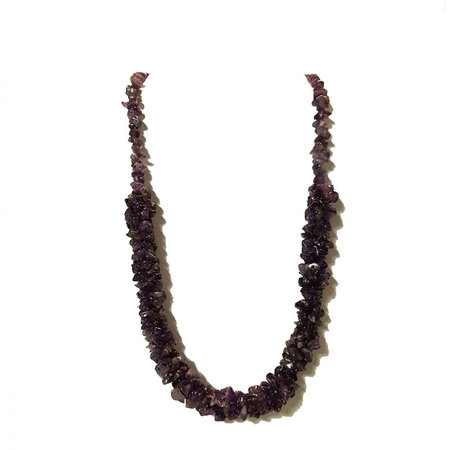 Ketting halfedelsteen amthyst