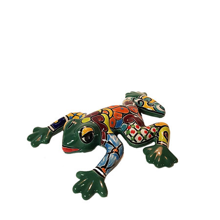 Kikker keramiek M groen