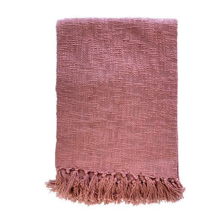 Plaid Shellia old pink