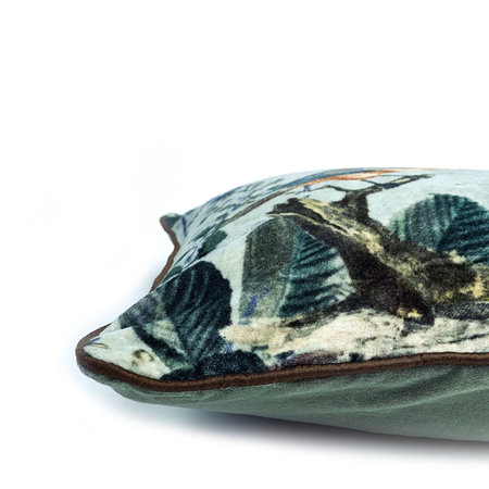Kussen birdy blue