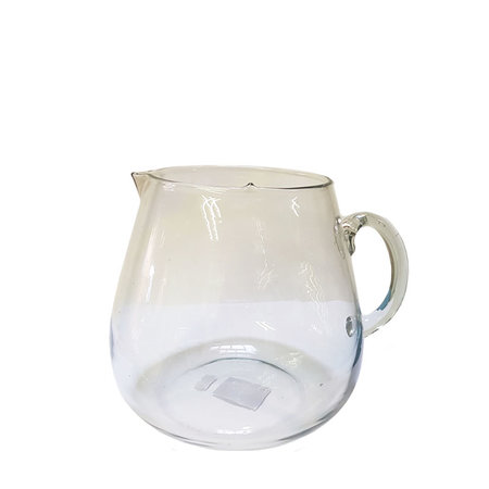 Karaf gerecycled glas bol