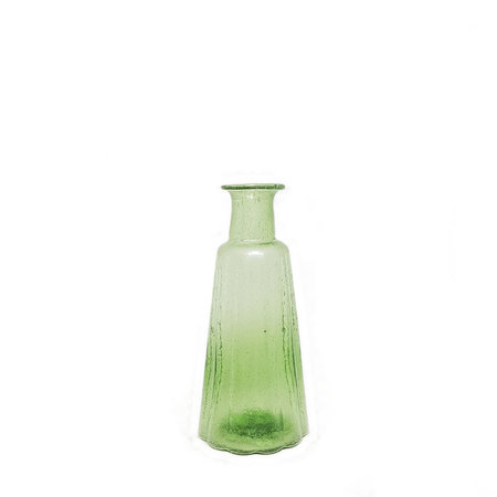 Vaas gerecycled glas groen taps