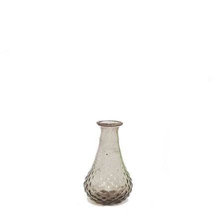Vaasje gerecycled glas roze figuren