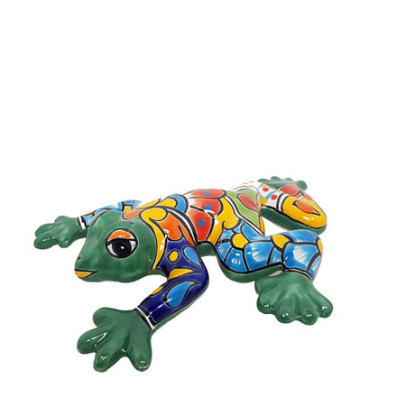 Kikker keramiek M groen (nr 2)