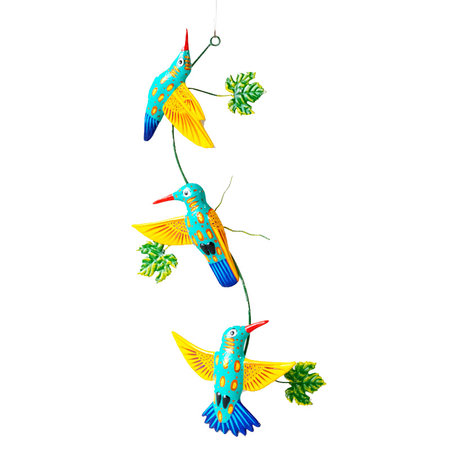 Wanddecoratie kolibries