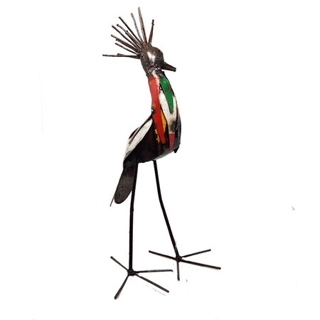 Scrapmetal kleurige kraanvogel