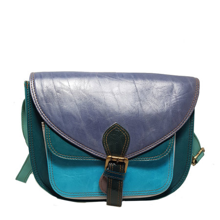 Schoudertas DORA groen aqua