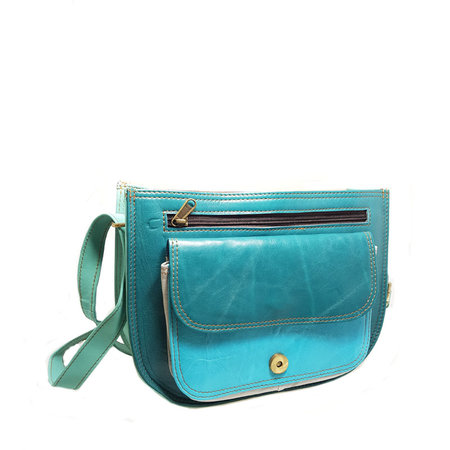 Schoudertas DORA groen aqua