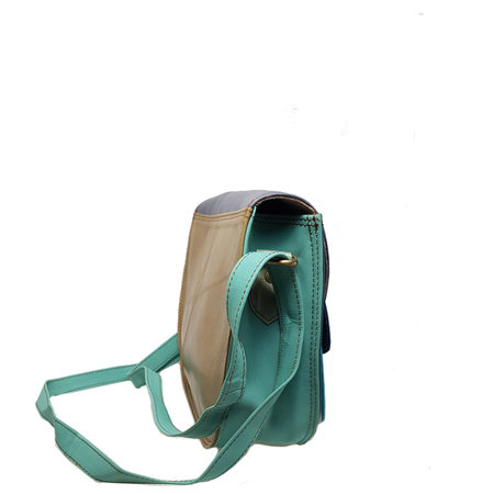 Schoudertas DORA groen aqua