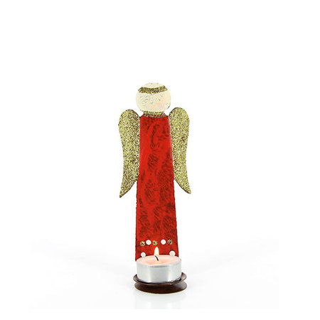 Engel metaal rood