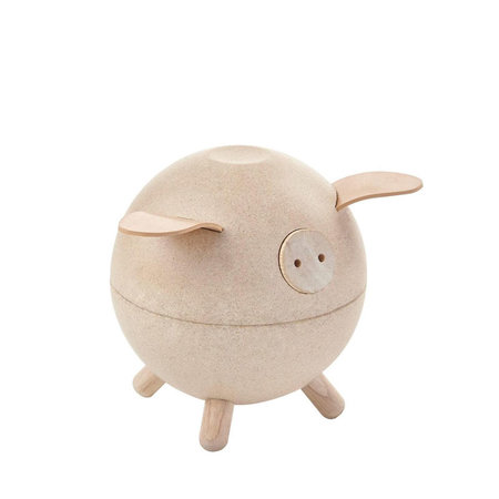 Spaarpot plantoys naturel