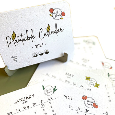 Jaarkalender 2021 plantbaar