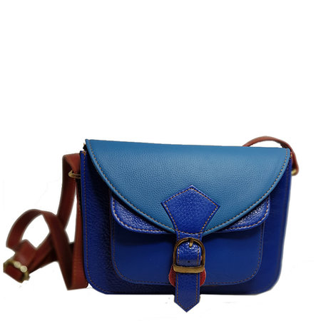 Schoudertas Frida blauw blauw