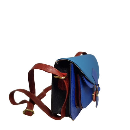 Schoudertas Frida blauw blauw