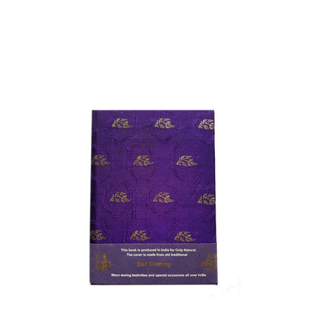 Sari bound notebook M paars