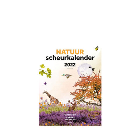 Natuur scheurkalender 2022