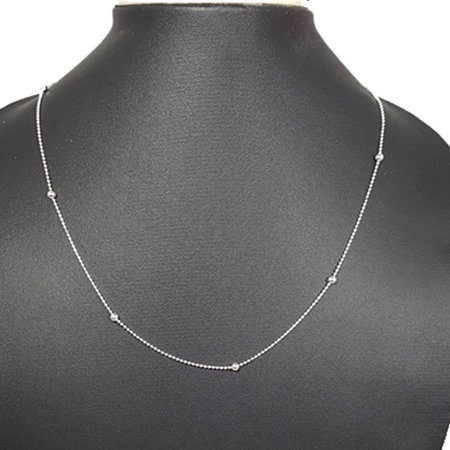 Ketting Zilver Lauren 45 cm