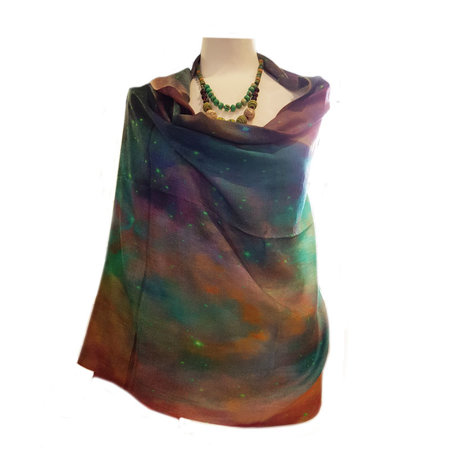 Pashmina wol en zijde ruimte
