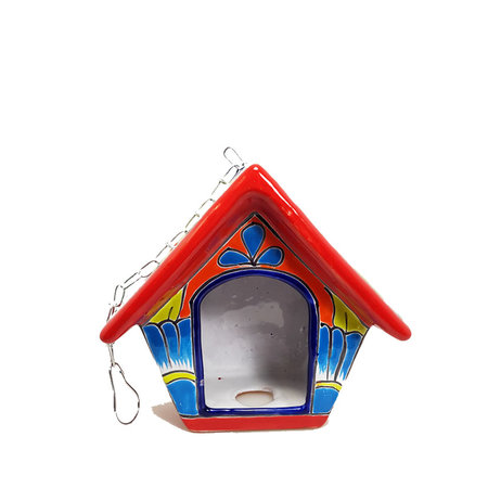 Vogelhuis keramiek dolores blauw