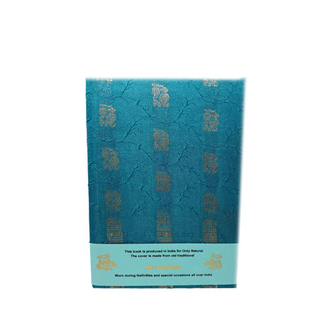 Sari bound notebook L zeegroen