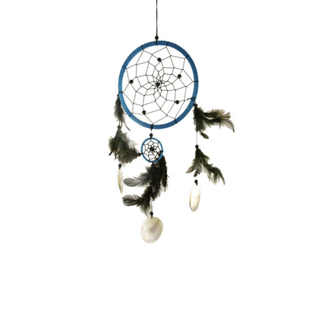 Dromenvanger blauw met zwart web (13)