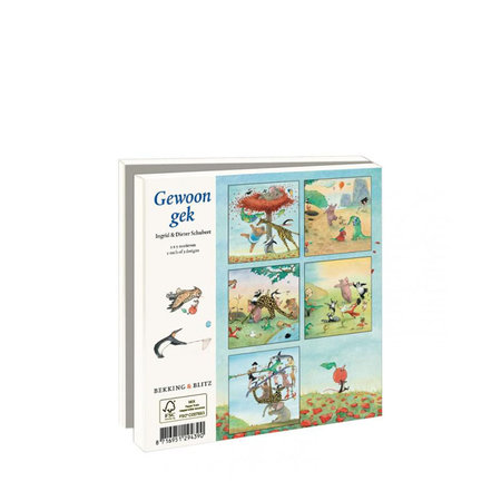 Kaartenmapje Gewoon Gek