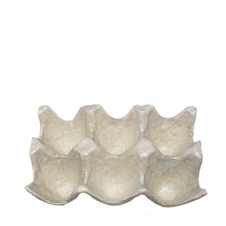 Eierhouder capiz pulp off white