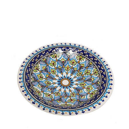 Schaal PC 30 cm donkerblauw (nr.7)