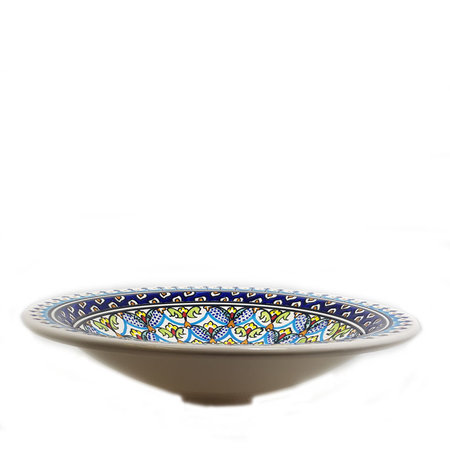 Schaal PC 30 cm donkerblauw (nr.7)