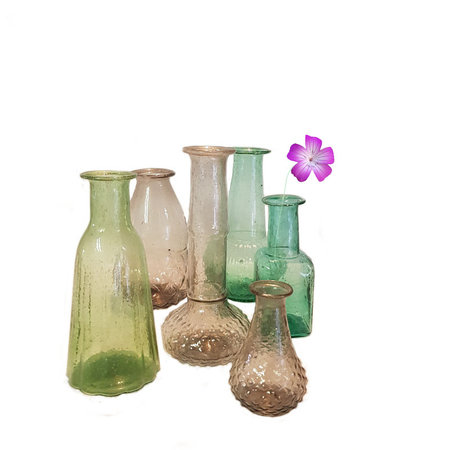 Vaas hyacint groen glas