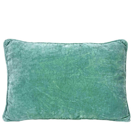 Kussen Yuna zeegroen