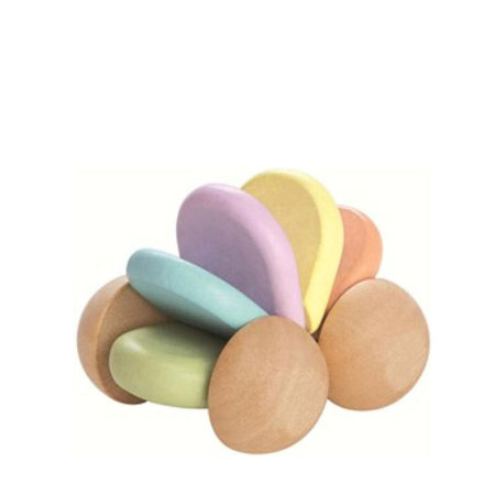 Auto hout pastel kleuren