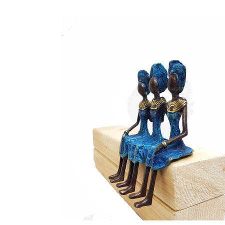 Drie vriendinnen in blauw (8)