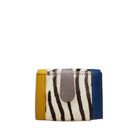 Portemonnee leer zebra (nr.3)